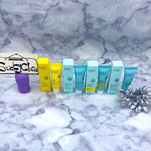 FRE Skincare Set-Protect Me SPF,Cleanser,Revive Me Serum,Vitamin C-4pc-BOXED-NEW